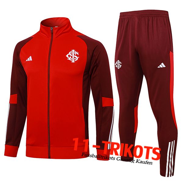 Brasilien Trainingsanzug Trainingsjacke Rot 2024/2025