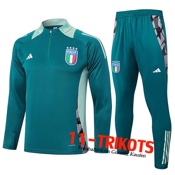 Italien Trainingsanzug Grün 2024/2025