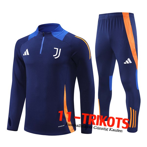 Juventus Trainingsanzug Dunkelblau 2024/2025