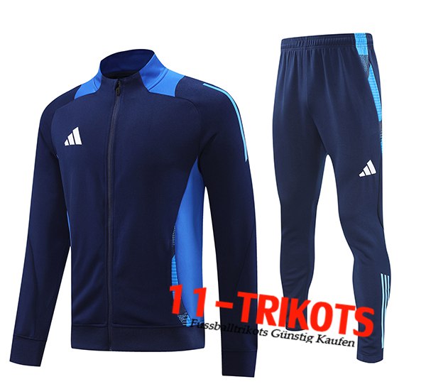 Adidas Trainingsanzug Trainingsjacke Dunkelblau 2024/2025