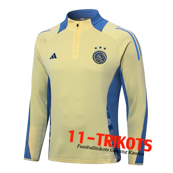 Ajax Training Sweatshirt Gelb/Blau 2024/2025