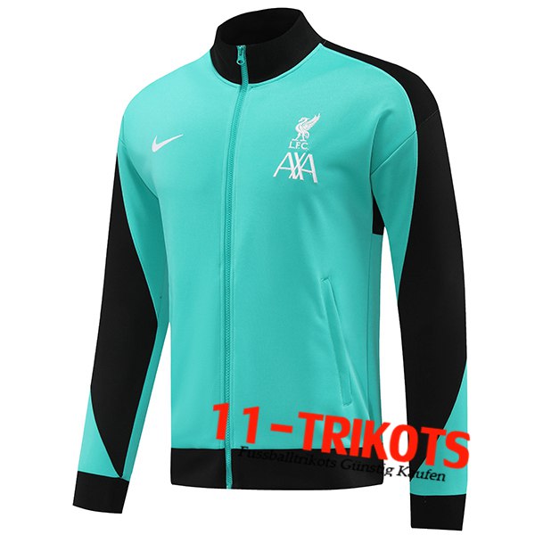 FC Liverpool Trainingsjacke Grün/Schwarz 2024/2025