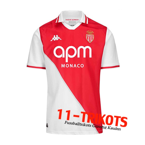 Neues AS Monaco Heimtrikot 2024/2025