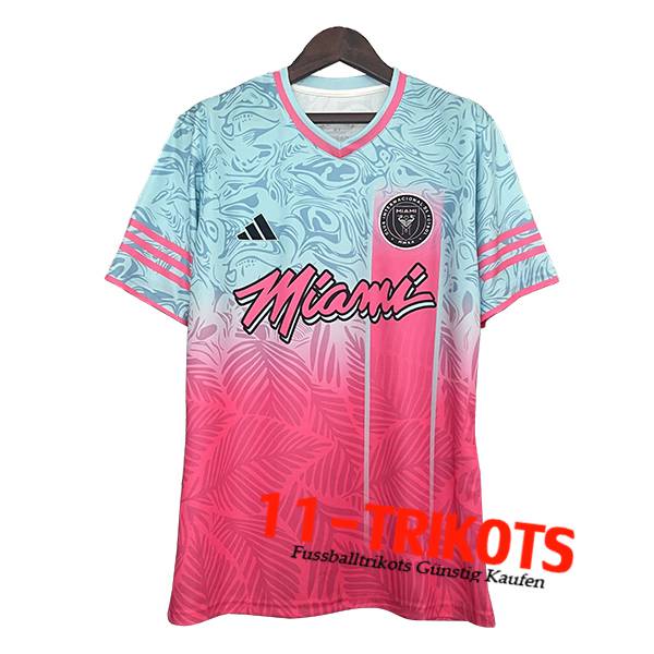 Inter Miami CF Fussball Trikots Special Edition Rosa/Blau 2024/2025