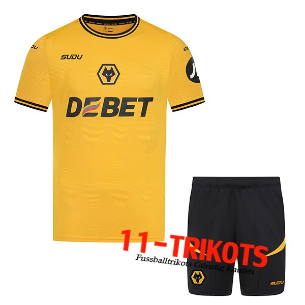 Neues Wolves Kinder Heimtrikot 2024/2025