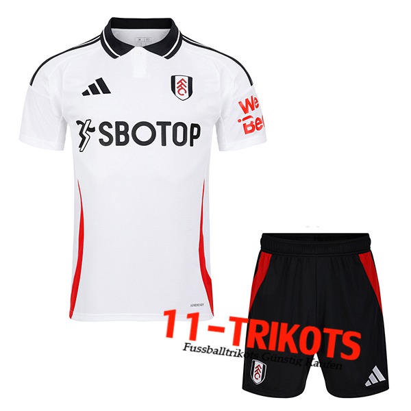 Neues Fulham Kinder Heimtrikot 2024/2025