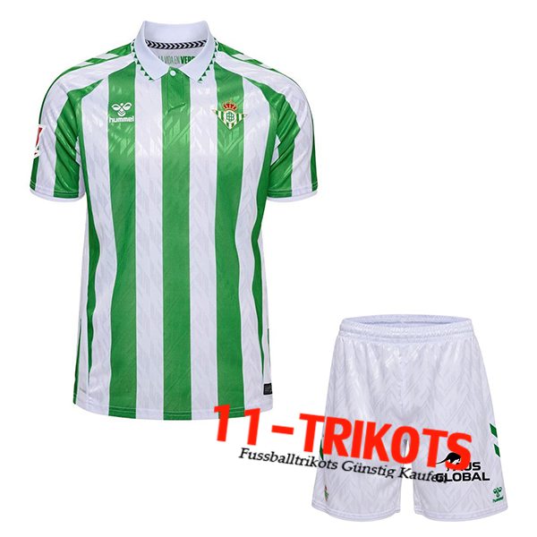 Neues Real Betis Kinder Heimtrikot 2024/2025