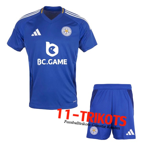 Neues Leicester City Kinder Heimtrikot 2024/2025