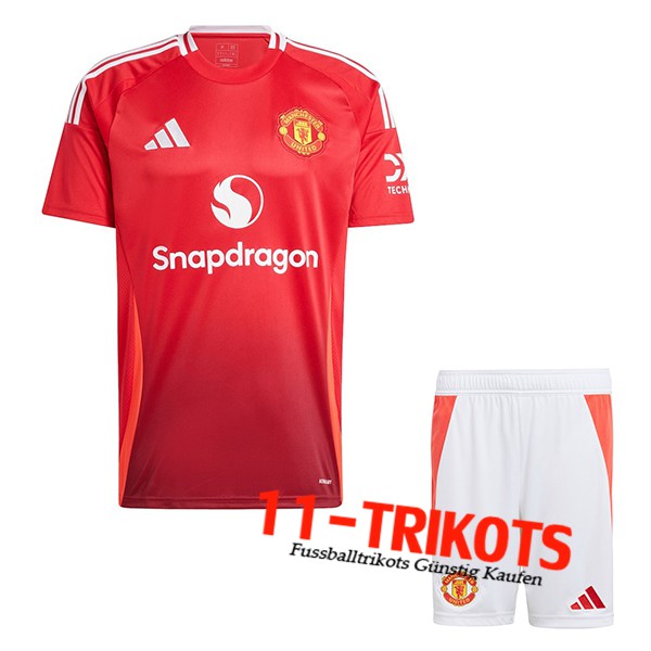 Neues Manchester United Kinder Heimtrikot 2024/2025