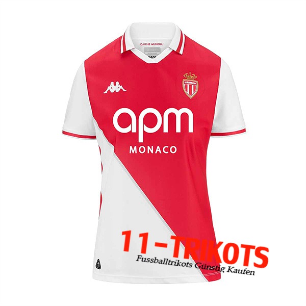 AS Monaco Damen Heimtrikot 2024/2025