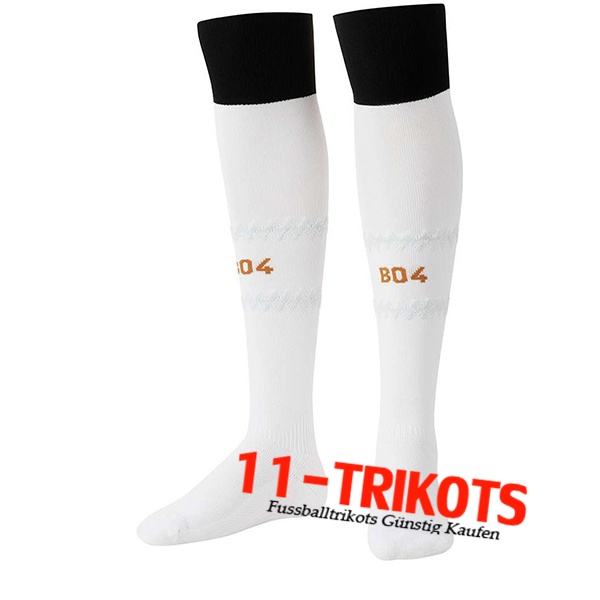 Bayer 04 Leverkusen Fussball Socken Auswärtstrikot 2024/2025