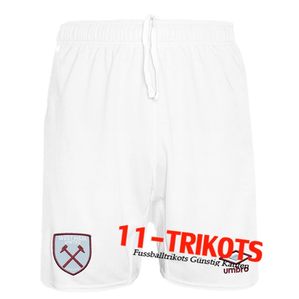 West Ham Fussball Shorts Heimtrikot 2024/2025