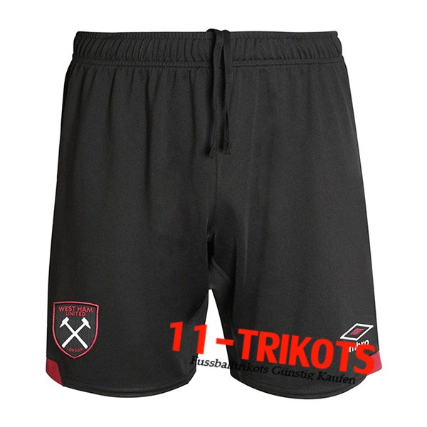 West Ham Fussball Shorts Auswärtstrikot 2024/2025