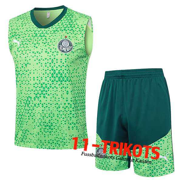 Palmeiras Trainings-Tanktop Grün 2024/2025 -03