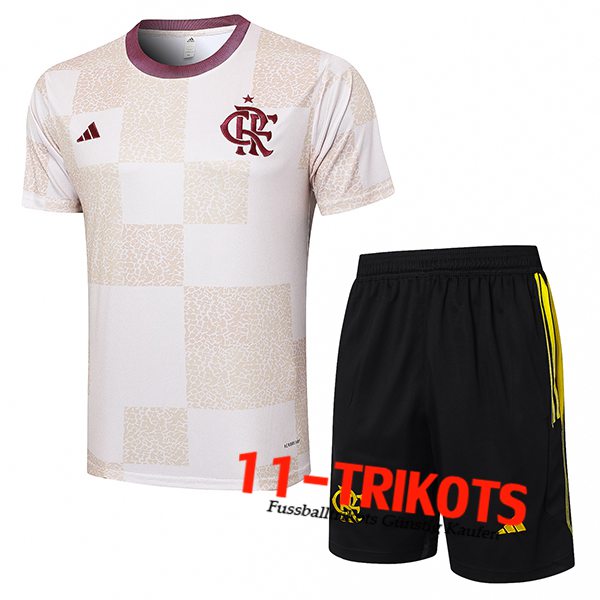 Flamengo TrainingstrikotWeiß/Beige 2024/2025