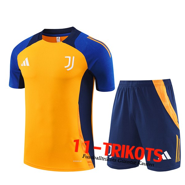 Juventus TrainingstrikotOrange/Blau 2024/2025