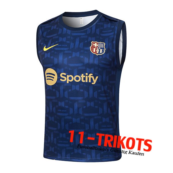 FC Barcelona Trainings-Tanktop Königsblau 2024/2025