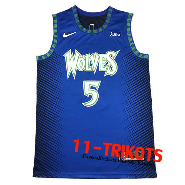 Minnesota Timberwolves Trikot (EDWARDS #5) 2024/25 Blau/Grün