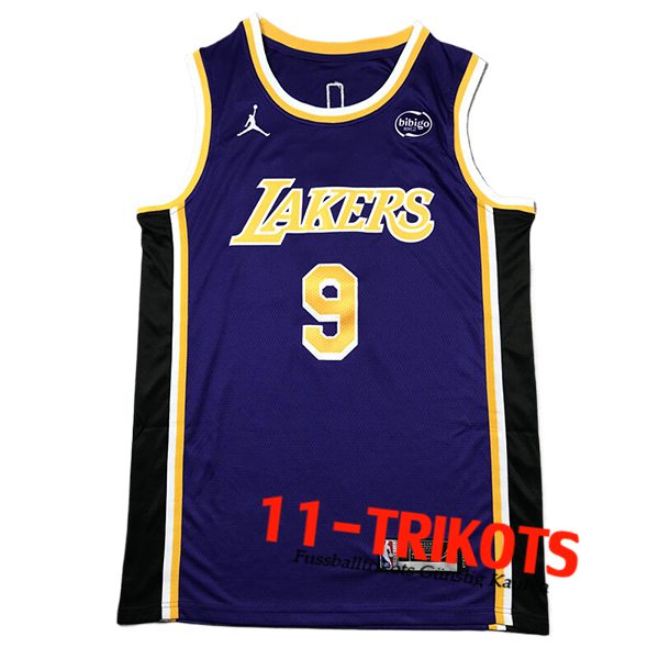 Los Angeles Lakers Trikot (JAMES JR. #9) 2024/25 lila/Gelb/Schwarz