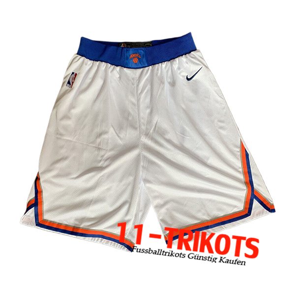 New York Knicks Shorts NBA 2024/25 Weiß