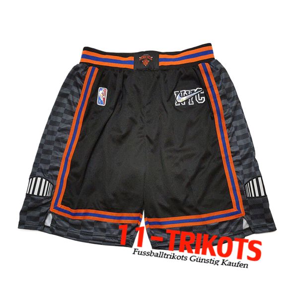 New York Knicks Shorts NBA 2024/25 Schwarz