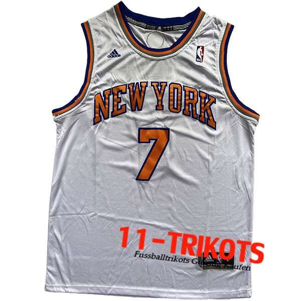 New York Knicks Trikot (ANTHONY #7) 2024/25 Weiß/Orange/Blau