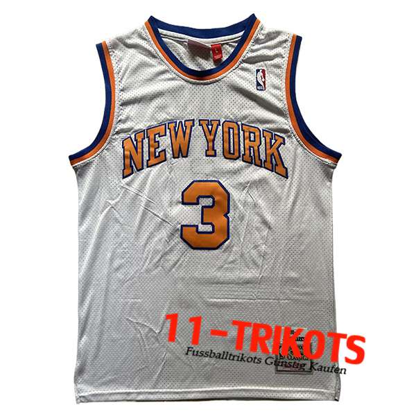 New York Knicks Trikot (STARKS #3) 2024/25 Weiß/Orange/Blau