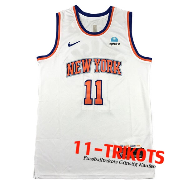 New York Knicks Trikot (BraunSON #11) 2024/25 Weiß/Orange -02