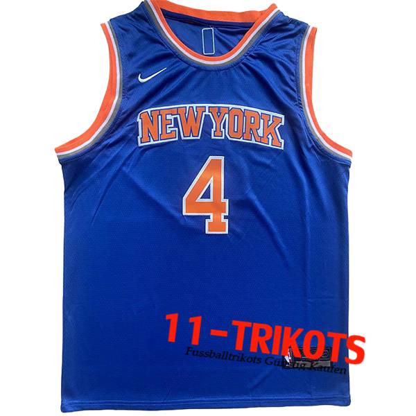 New York Knicks Trikot (Rosa #4) 2024/25 Blau/Orange