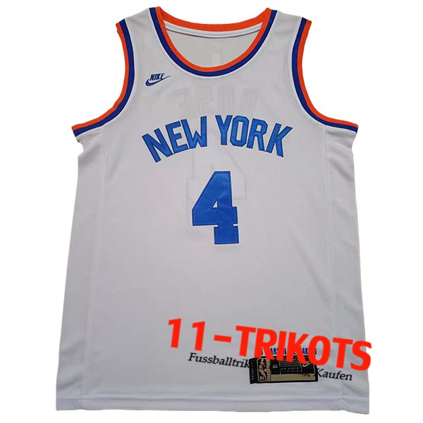 New York Knicks Trikot (Rosa #4) 2024/25 Weiß/Blau