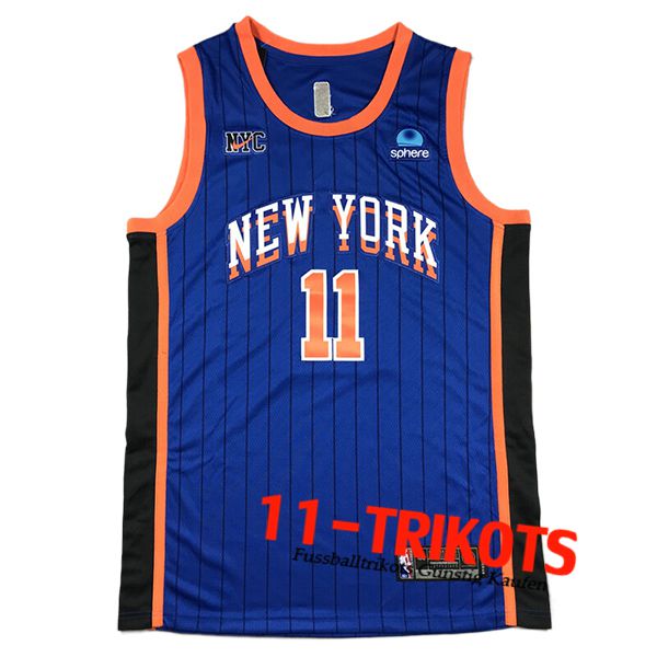 New York Knicks Trikot (BraunSON #11) 2024/25 Blau/Orange/Schwarz