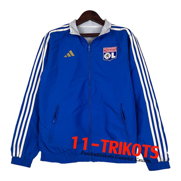 lyon Windjacke Blau/Weiß 2024/2025