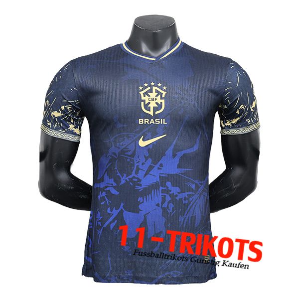 Brasilien Fussball Trikots Special Edition Navy blau 2024/2025