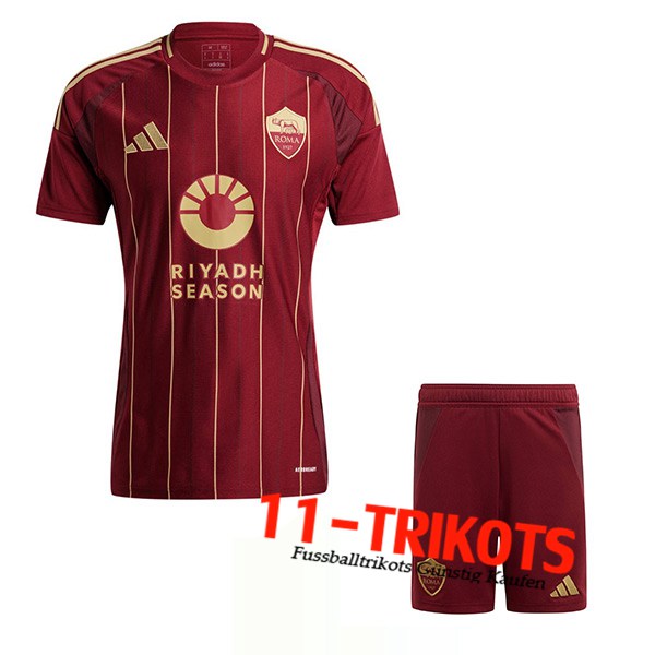 AS Rom Heimtrikot + Shorts 2024/2025