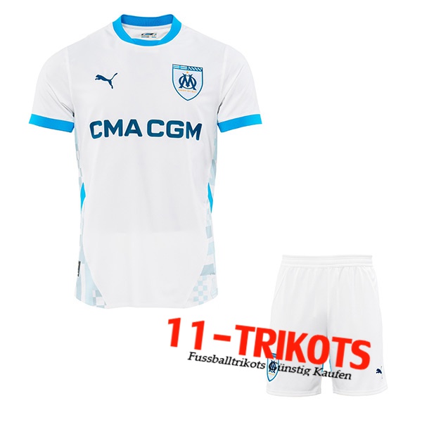 Marseille OM Heimtrikot + Shorts 2024/2025