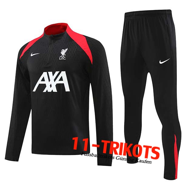 FC Liverpool Trainingsanzug Schwarz/Rot 2024/2025