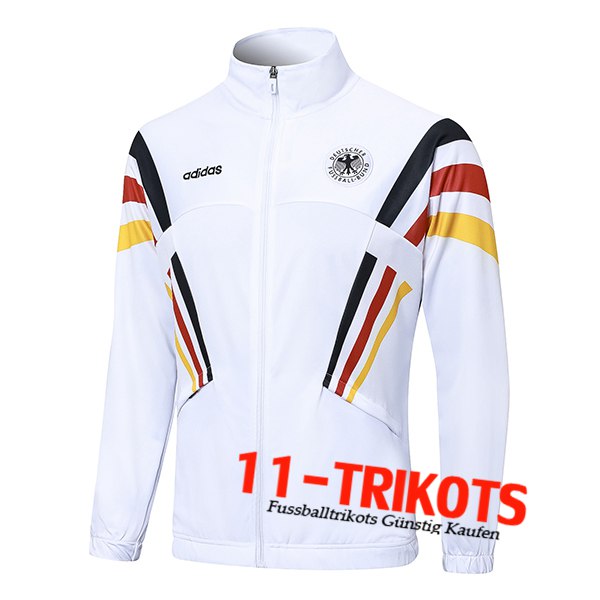 Deutschland Trainingsjacke Weiß 2024/2025