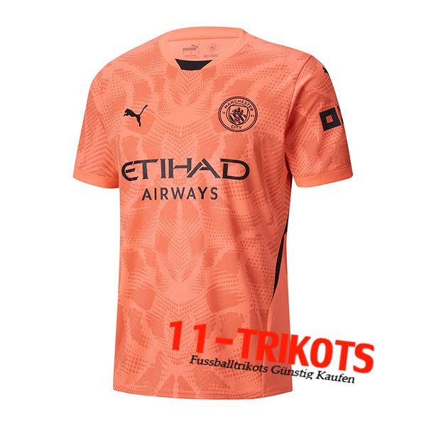 Manchester City Fussball Trikots Torhuter Orange 2024/2025