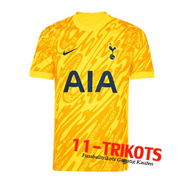 Tottenham Hotspurs Fussball Trikots Torhuter Gelb 2024/2025