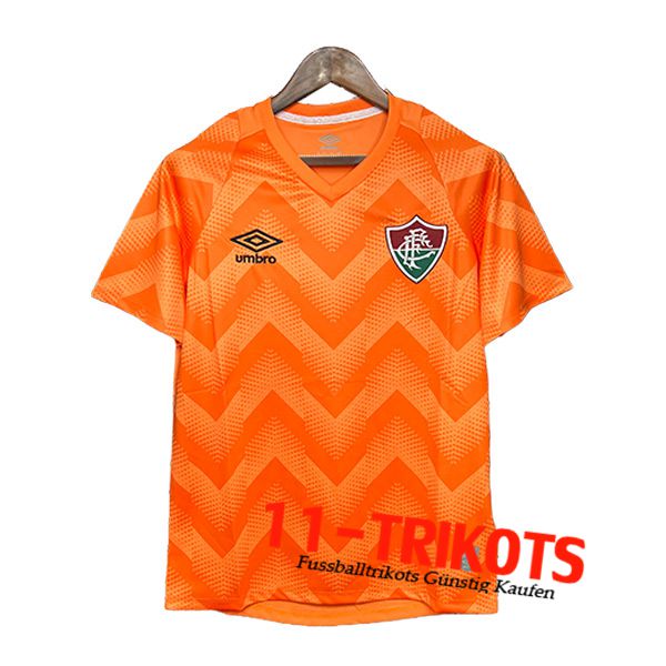 Fluminense Fussball Trikots Torhuter Orange 2024/2025