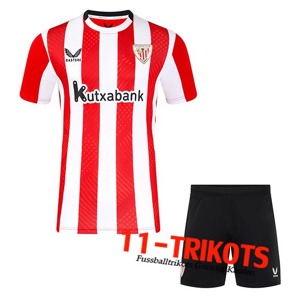 Neues Athletic Bilbao Kinder Heimtrikot 2024/2025