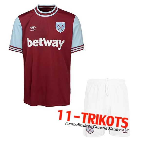 Neues West Ham Kinder Heimtrikot 2024/2025