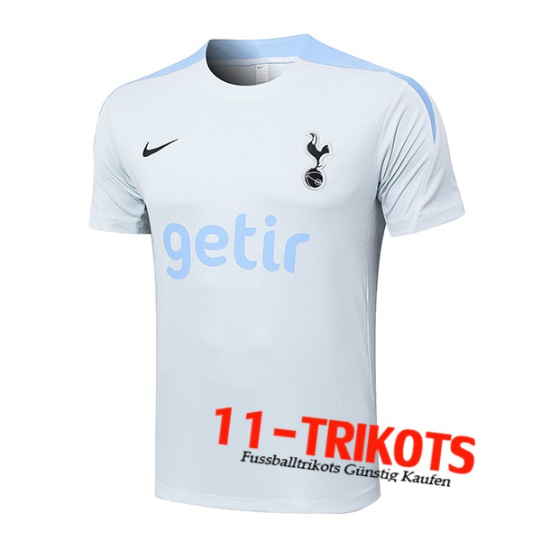 Tottenham Hotspur Trainingstrikot Grau/Blau 2024/2025 -02