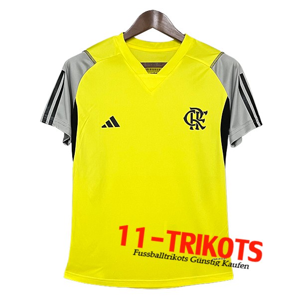 Flamengo Trainingstrikot Gelb/Grau/Schwarz 2024/2025 -02