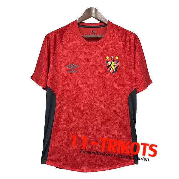 Sport Recife Trainingstrikot Rot/Schwarz 2024/2025