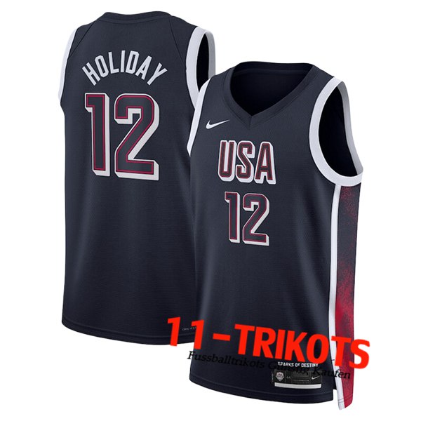 USA Trikot (HOLIDAY #12) 2024/25 Schwarz