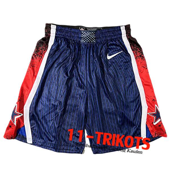 USA Shorts NBA 2024/25 Dunkelblau