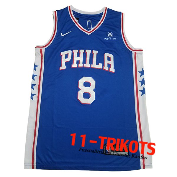 Philadelphia 76ers Trikot (GEORGE #8) 2024/25 Blau