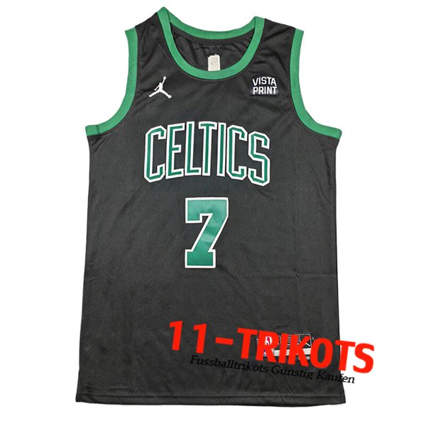 Boston Celtics Trikot (BROWN #7) 2024/25 Grün/Schwarz