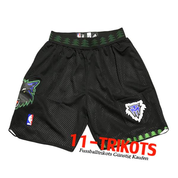 Minnesota Timberwolves Shorts NBA 2024/25 Schwarz